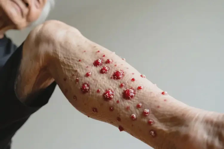 老年人小腿起濕疹能不能徹底自愈(圖2)