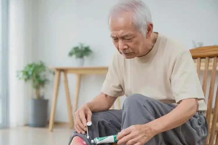 老年人小腿上出濕疹能夠徹底治愈嗎(圖3)