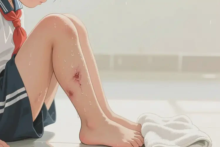 小學(xué)生小腿長(zhǎng)濕疹能靠自己自愈嗎(圖3)