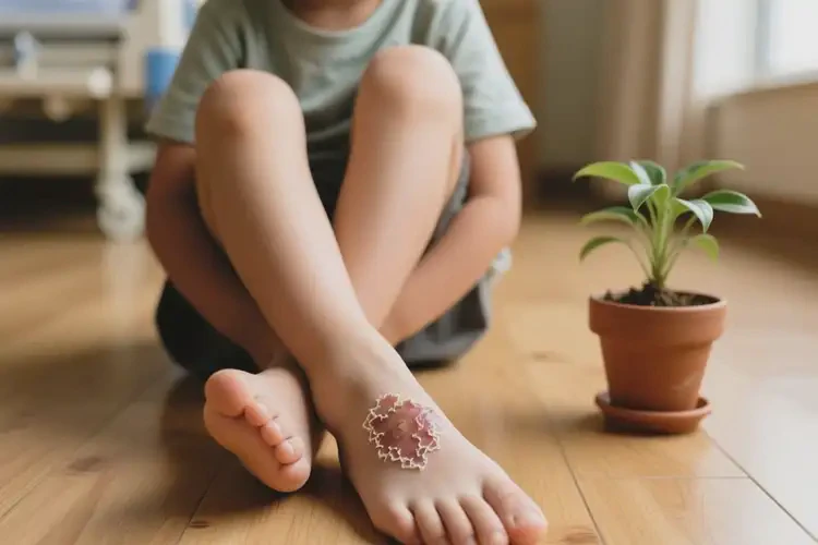 孩子腳上經(jīng)常長(zhǎng)濕疹能靠自己自愈嗎(圖3)