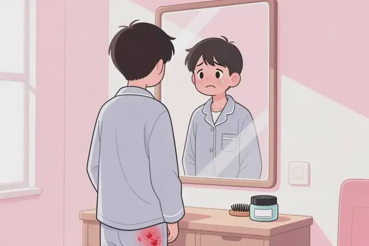 中學(xué)生屁股上長(zhǎng)濕疹能靠自己自愈嗎(圖1)