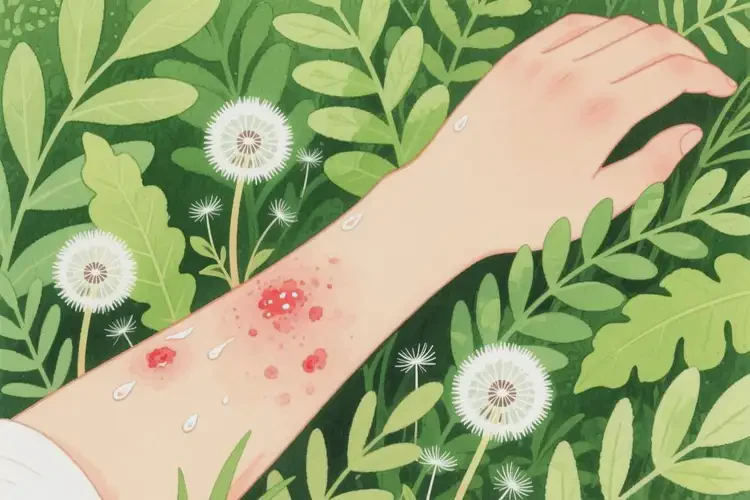 女性手臂上起濕疹可不可以徹底自愈(圖3)