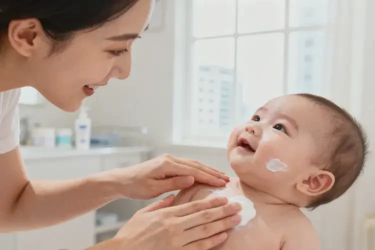 嬰幼兒四肢有濕疹不管它會(huì)自己好嗎(圖1)