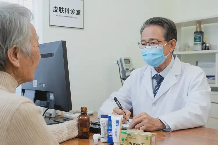 高齡老人脖子出現(xiàn)濕疹能夠徹底治愈嗎(圖3)