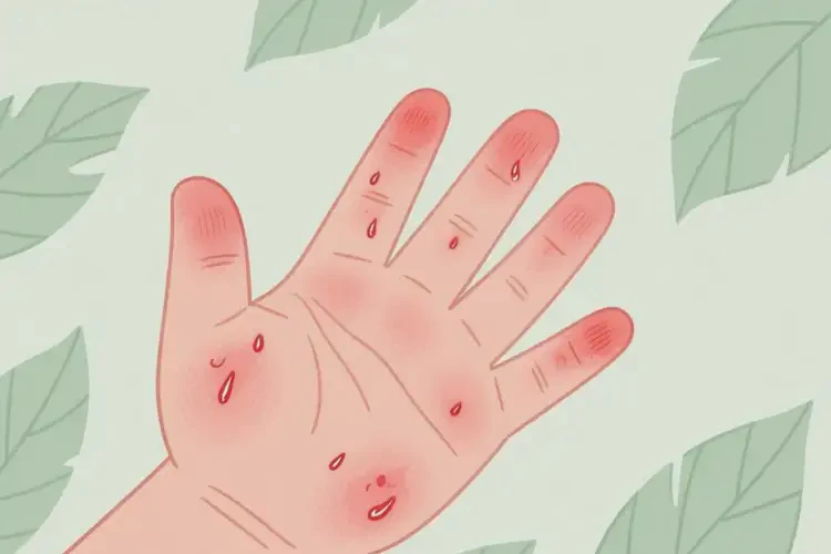 小兒手上經(jīng)常長濕疹不管它會自己痊愈嗎(圖4)