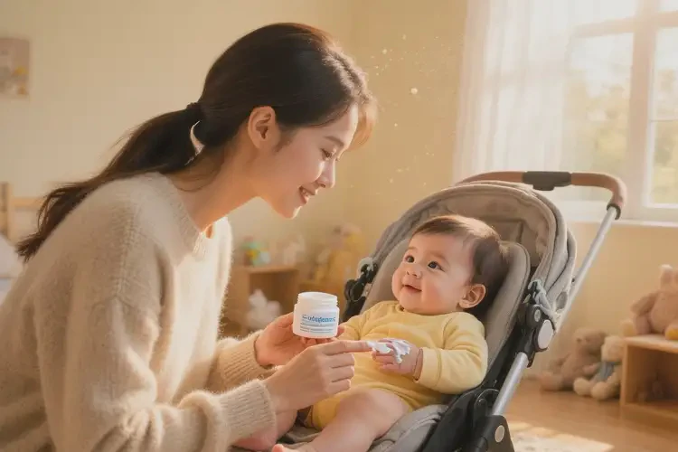 幼兒屁股上有濕疹可以徹底自愈嗎(圖3)