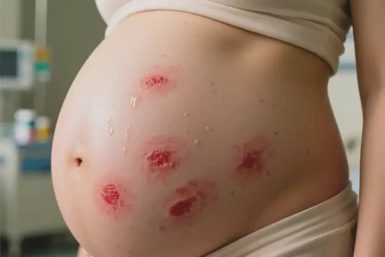 孕婦肚子長(zhǎng)濕疹能徹底自愈嗎(圖3)