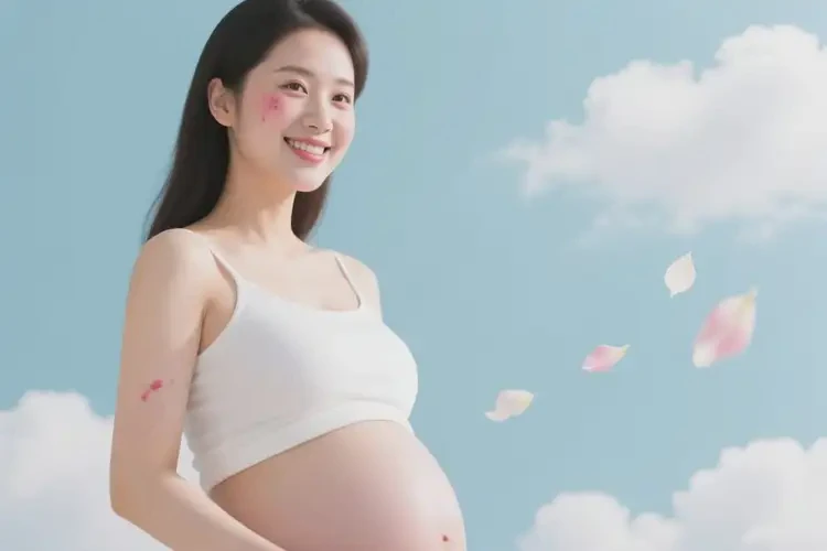 孕婦面部容易長濕疹可不可以徹底自愈(圖1)