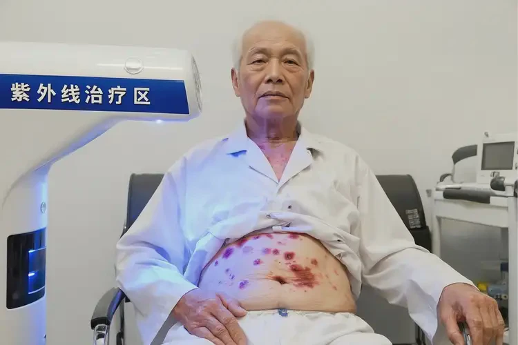 老人肚子上經常長濕疹能夠徹底治愈嗎(圖2)