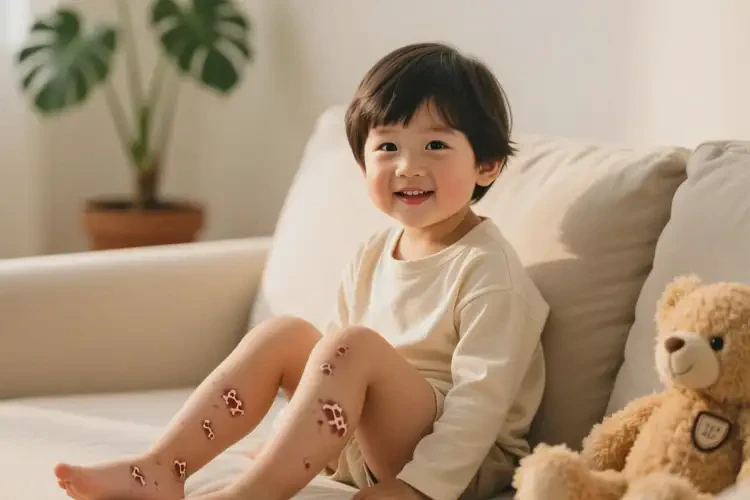 小孩全身出現(xiàn)濕疹能夠徹底治愈嗎(圖2)