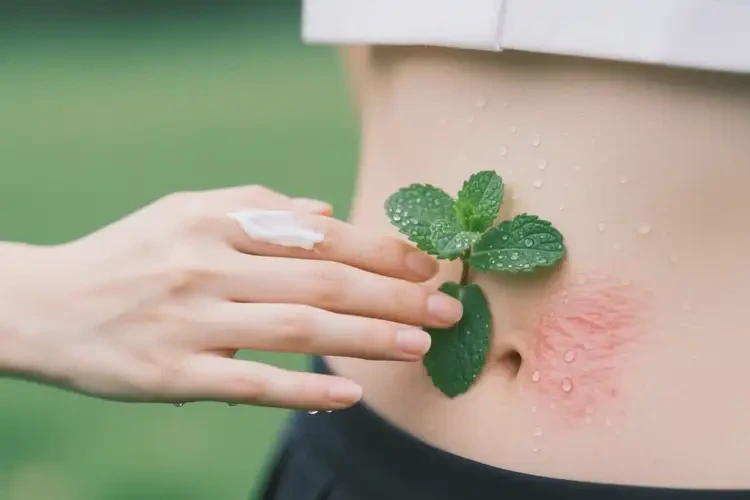 大学生肚子起湿疹能够彻底治愈吗(图2)