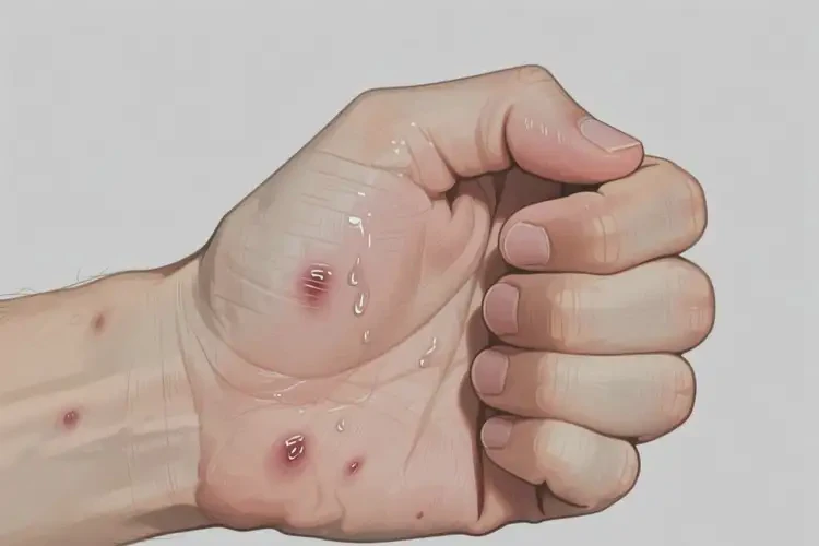 青年人手上偶尔长湿疹不管它会自己自愈吗(图2)