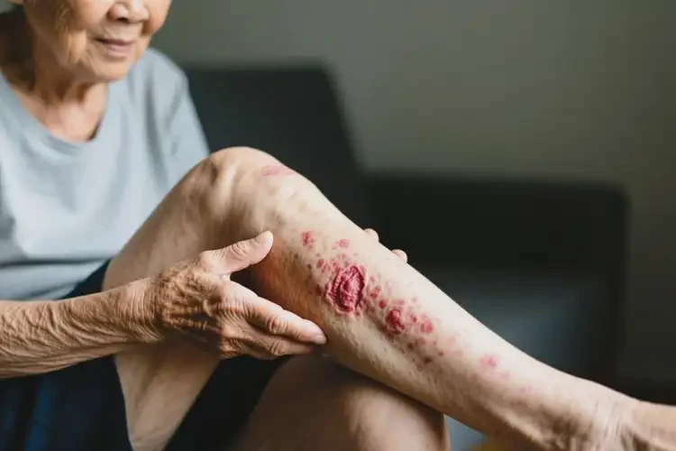 老年人小腿起濕疹能不能徹底自愈(圖3)