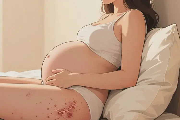 產(chǎn)婦屁股上容易起濕疹能靠自己自愈嗎(圖2)