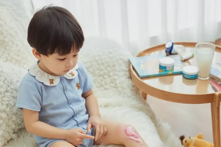 孩子大腿經(jīng)常長濕疹不管它會自己好嗎(圖2)