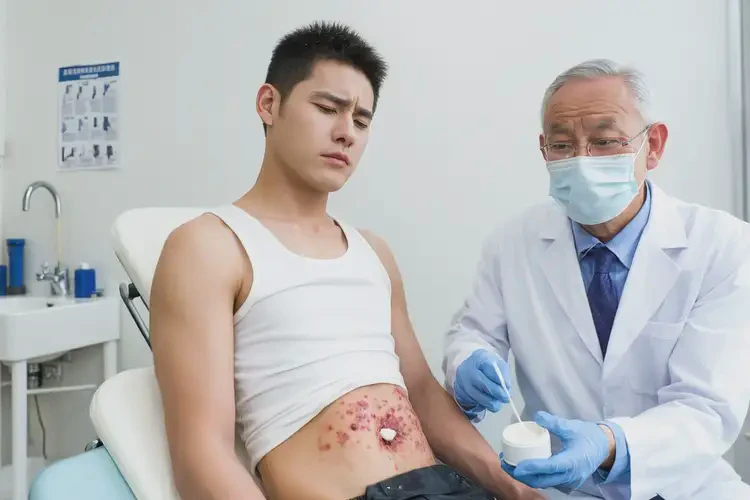 青年人肚子經(jīng)常長濕疹不管它會自己自愈嗎(圖3)