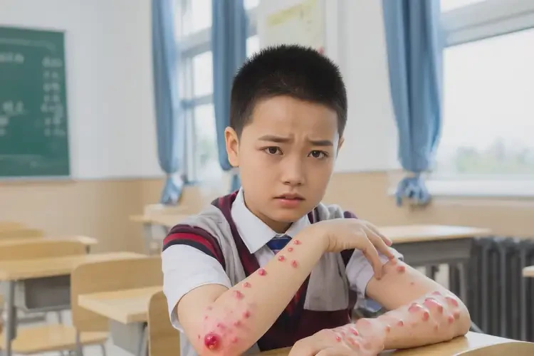 中學(xué)生四肢經(jīng)常起濕疹能不能徹底自愈(圖4)