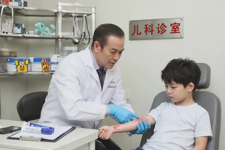 小孩手臂偶爾長濕疹可以徹底自愈嗎(圖3)