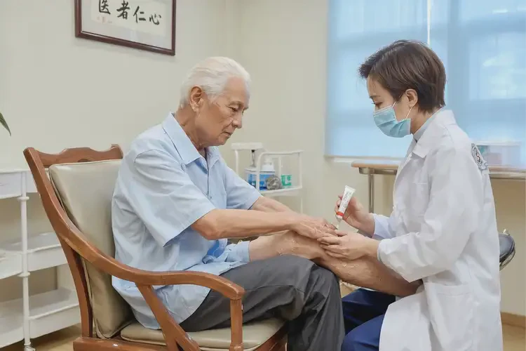 老人小腿上經(jīng)常起濕疹能徹底自愈嗎(圖3)