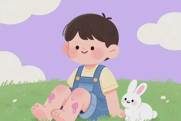 少兒小腿偶爾起濕疹不管它會(huì)自己痊愈嗎(圖1)