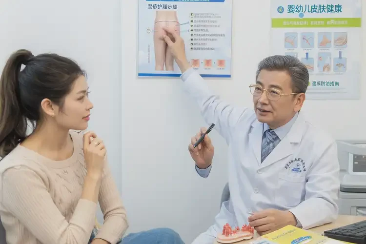 少兒屁股經(jīng)常長(zhǎng)濕疹不管它會(huì)自己自愈嗎(圖1)