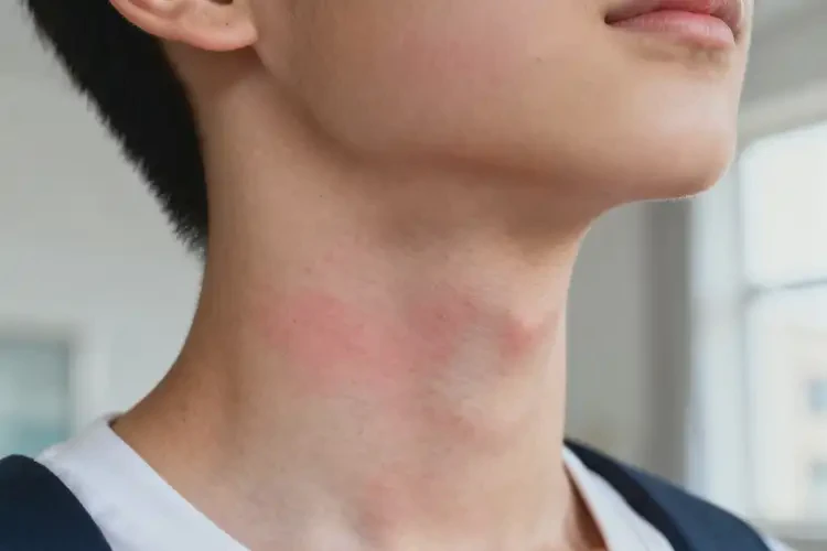 大學(xué)生脖子長濕疹能不能徹底自愈(圖2)