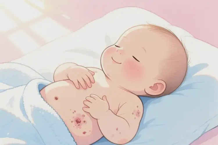 幼兒肚子容易長(zhǎng)濕疹不管它會(huì)自己痊愈嗎(圖4)