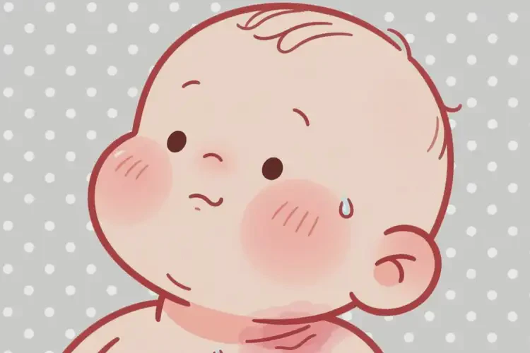 寶寶脖子上偶爾起濕疹不管它會自己痊愈嗎(圖2)