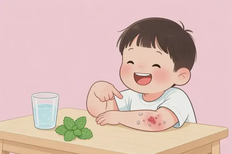 孩子手臂上偶爾長(zhǎng)濕疹能徹底自愈嗎(圖2)