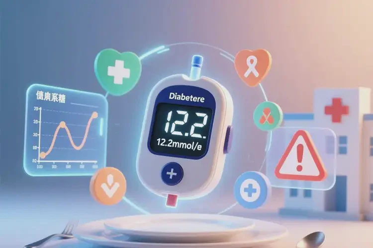 男人餐后血糖12點2是糖尿病嗎(圖3)