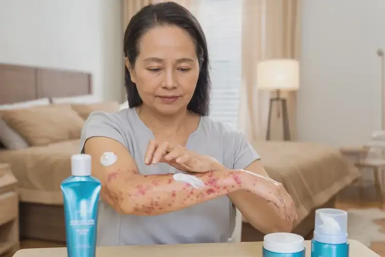 女人手臂上出濕疹能不能徹底自愈(圖2)