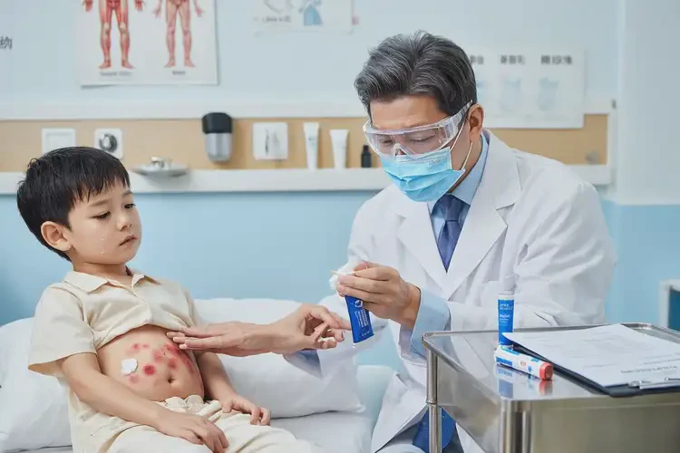 孩子肚子經(jīng)常起濕疹不管它會(huì)自己好嗎(圖3)