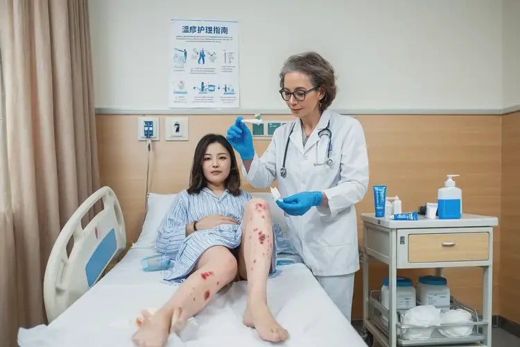 产妇小腿上出湿疹可不可以彻底自愈(图1)