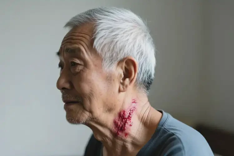 老年人脖子有濕疹不管它會自己好嗎(圖4)