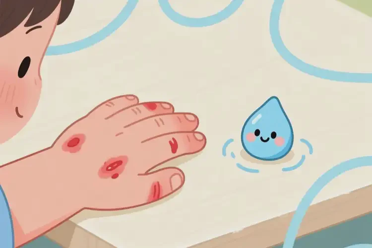 小兒手上經(jīng)常長濕疹不管它會自己痊愈嗎(圖3)