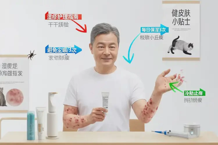 男人四肢有濕疹可以徹底自愈嗎(圖1)