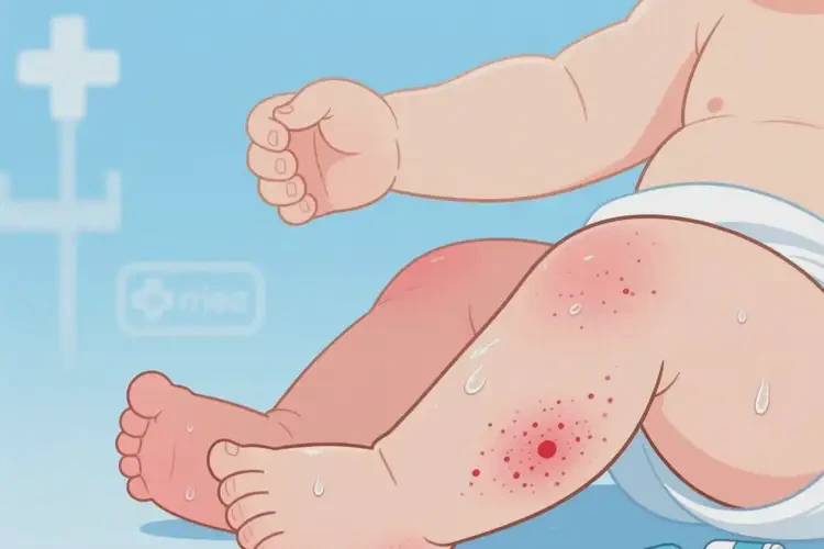 寶寶四肢起濕疹可不可以徹底自愈(圖2)