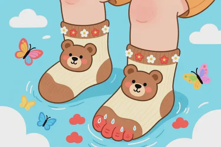 幼兒腳上長濕疹可以徹底自愈嗎(圖1)