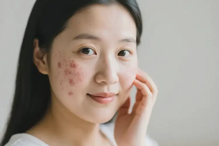 產(chǎn)婦臉上容易起濕疹不管它會(huì)自己好嗎(圖1)