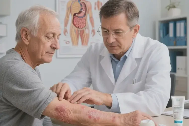 老人身上容易長濕疹能靠自己自愈嗎(圖2)