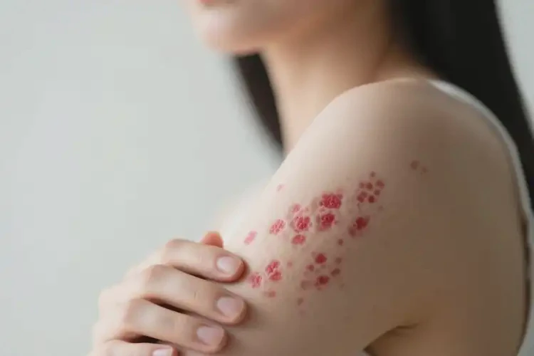 女生手臂偶爾起濕疹不管它會自己自愈嗎(圖4)