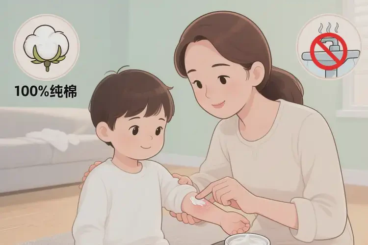 兒童全身容易長濕疹不管它會自己自愈嗎(圖1)