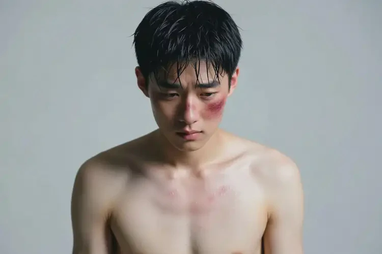 青年人面部有濕疹不管它會自己好嗎(圖2)