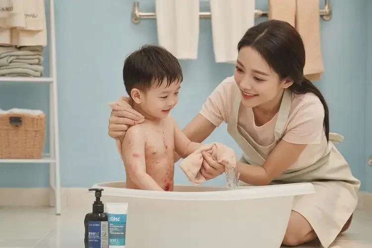 嬰兒全身出濕疹能靠自己自愈嗎(圖2)