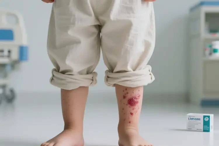小孩小腿上容易長(zhǎng)濕疹不管它會(huì)自己自愈嗎(圖3)