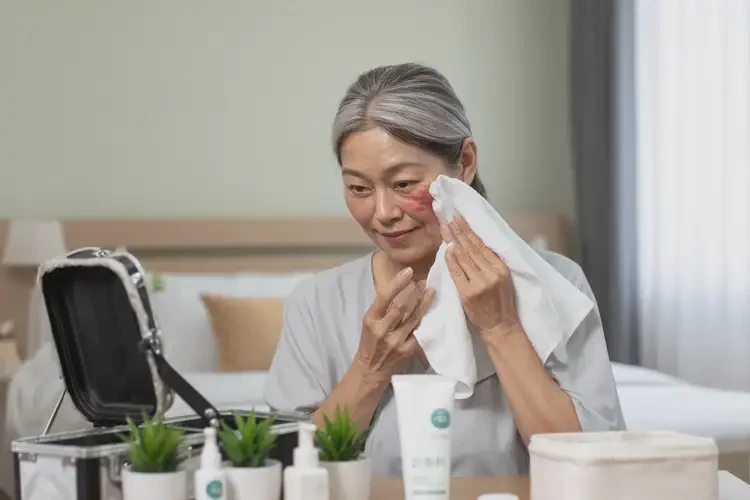 女人面部出濕疹可以徹底自愈嗎(圖1)