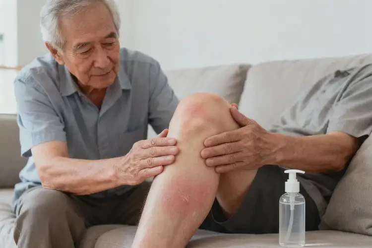 老人大腿出濕疹不管它會(huì)自己好嗎(圖4)