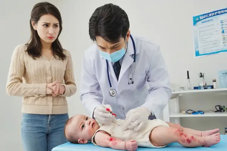 寶寶脖子偶爾長濕疹能夠徹底治愈嗎(圖2)