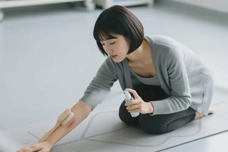 女生全身容易起濕疹不管它會(huì)自己好嗎(圖1)