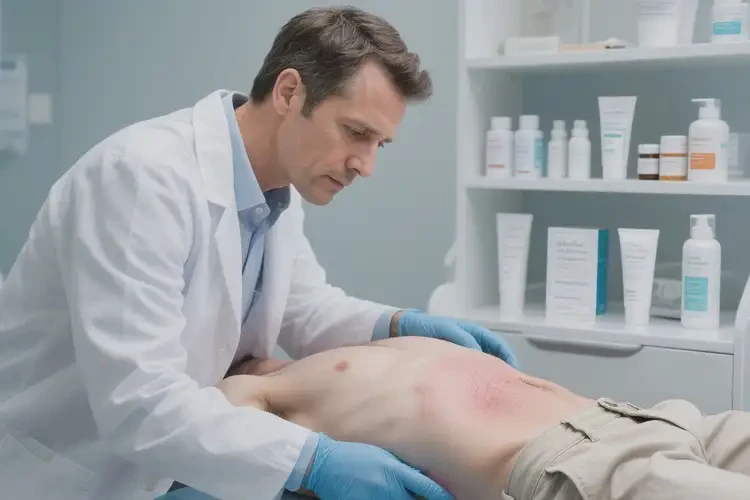 男性屁股容易起濕疹能靠自己自愈嗎(圖1)